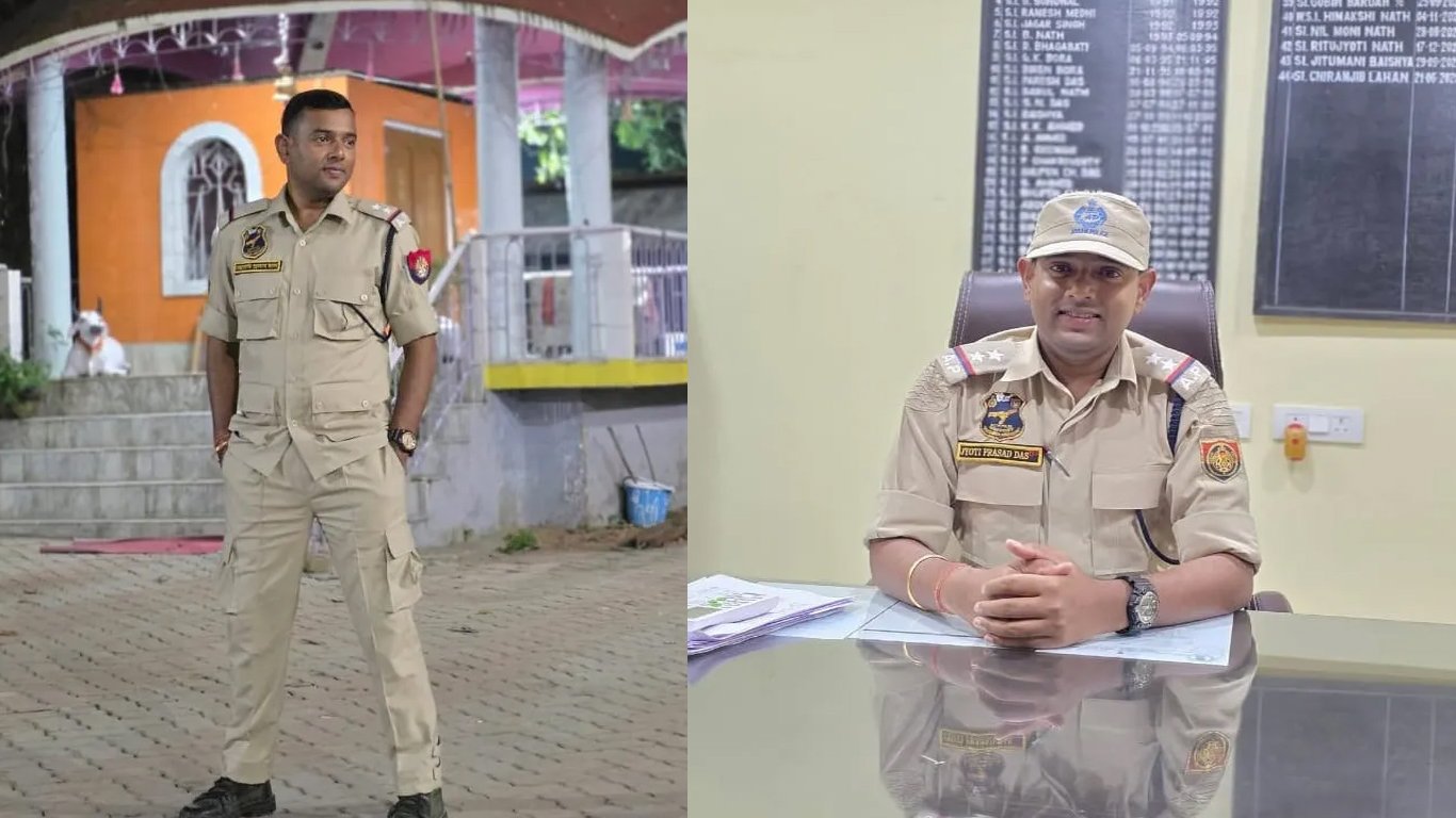 ধুবুৰীৰ গৌৰীপুৰ থানাৰ ভাৰপ্ৰাপ্ত আৰক্ষী বিষয়া জ্যোতি প্ৰসাদ দাসক ৰিজাৰ্ভ ক্ল'জ