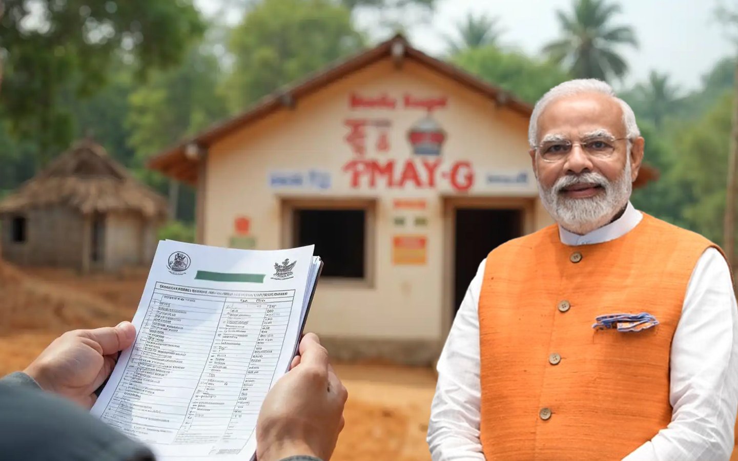 বজালী উন্নয়ন খণ্ডত প্ৰধানমন্ত্ৰী আৱাস যোজনাৰ গৃহ অনুমোদন পত্ৰ প্ৰদান