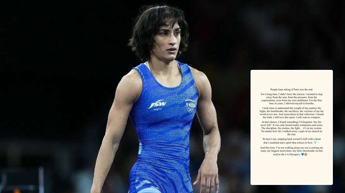 বিনেশ ফ’গটৰ সামাজিক মাধ্যমত বিশেষ প'ষ্ট